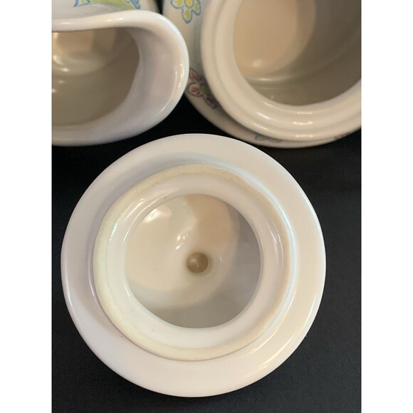 Temp-tations Creamer Sugar Bowl Lid Set Seasonal All A Flutter Butterfly - Picture 7 of 13